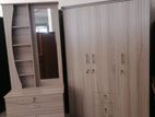 New Melamine Dressing Table Wardrobe 6 X 4 Ft 3 Door Cupboard L