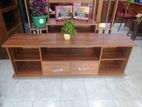 New Melamine Flat Tv Stand 65" Cupboard 63" x 15" large