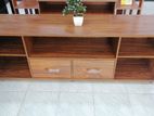 New Melamine Flat Tv Stand 65" Cupboard 63" x 15" large