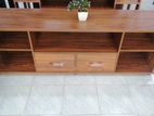 New Melamine Flat Tv Stand Large 65" Cupboard 63" X 15