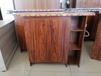 New Melamine Iron Table with Cupboard
