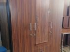 New Melamine Large 3 Door Wardrobe 6*4 Cupboard