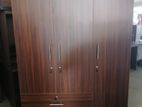 New Melamine Long 3 Door Wardrobe 6 X 4 Ft Cupboard