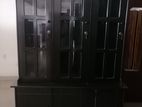 New Melamine O.C Cupboard / Cabinet 3 Door Black Colour