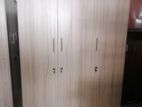 New Melamine Plain 3 Door Cupboard / Wardrobe 6 X 4 Ft