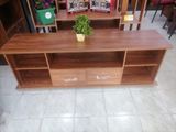 New Melamine Tv Stand 63" X 15" Cupboard 65" large