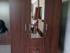 New Melamine Wardrobe 6x4 Ft Mirror / Cupboard 3 Door large