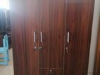 New Melamine Wardrobe Cupboard 6 X 4 Ft 3 Door large