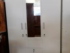 New Melamine White 3 Door Wardrobe 6 X 4 Ft Cupboard