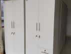 New Melamine White Colour 2 Door Wardrobe 6*2.5 Cupboard
