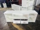 new melamine white colour 65" tv stand cupboard