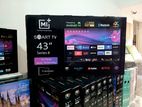 NEW MI+ 43 inch Smart 4K Android 14 UHD LED FRAMELESS TV