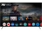 New MI+ 75" (Japan) Smart Android 14.0 UHD 4K TV Bluetooth Voice Remote