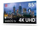 New MI+ (Japan) 85" Smart WebOS ThinQ AI 4K UHD TV Frameless