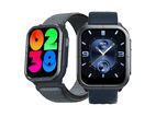 New Mibro C3 Bluetooth Calling Smart Watch With Dual Straps - Black