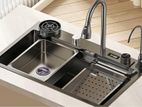 New Milano (Italy) 5 in 1 Kitchen Multi Functional Waterfall Sink