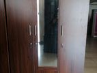 New Mirror With Wardrobe Melamine 3 Door 6 X 4 Ft Cupboard large