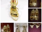 New Model Gold Sandal