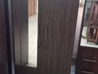 New Modern 2 Door Glass Wardrobe