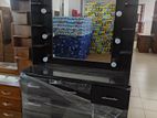 New Modern Black Hollywood Dressing Table with Bulb