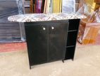 New Modern Black Melamine iron cupboard .