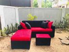 New Modern Fabric Sofa Set .