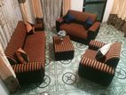 New Modern Fabric Sofa Set with Stool