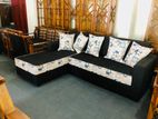 New Modern L Bed Sofa Set