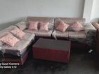 New Modern L Sofa Set (🎁free stool pillow ).