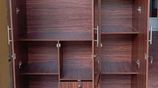 New Modern Melamine Glass Wardrobes - 3D