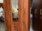 New Modern Melamine Wardrobes 3 Door with Mirror