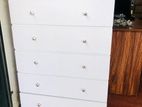 New Modern white Chest Drawer set .