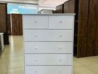 New Modern white drawer set .