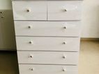 New Modern White Drawer Set