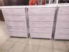 New Modern White Drawer Set