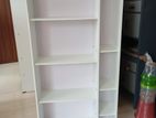 New Modern White Melamine Book Cupboard