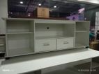 New Modern white Melamine Tv Stand 5 ft.