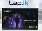 New MSI Cyborg Core i5 13420H RTX 3050 4GB 16GB 512GBGB Gaming Laptop