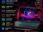 New MSI Cyborg i5 13Gen 16/512GB RTX 4050 6GB
