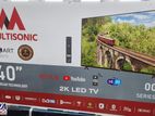New Multisonic 40" LED Smart TV
