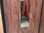 (New) Nomal 3 Door Melamine Cupboard With Mirror