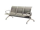 New Office Lobby chair Stainless steel - 3 seater