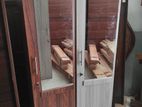 New One Door Melamine Cupboard With Mirror (Uuu18)