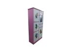 New pink and blue color Melamine baby cupboard @Glass