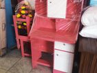 New Pink Colour Kids Desk Chair Set