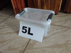 New Plastic Storage Box [5,10,20,30l]