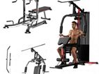 New Pull Dip Chin Up Station Bench Home Gym Dumbbell Weight Plate Free