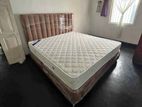 New Queen Cushion Devin Bed with Spring Mattresses .