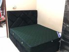 New Queen Size Cushion Divan Bed And Arpico Spring Mattresses .