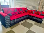 New RED Sofa Set With stool .